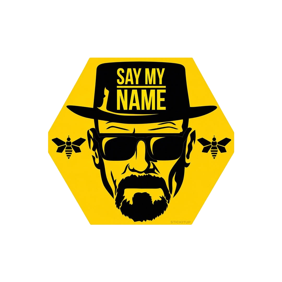 Say my Name Sticker